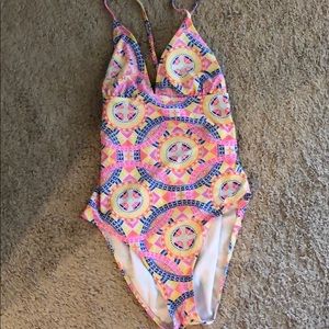 Bright old navy swimsuit